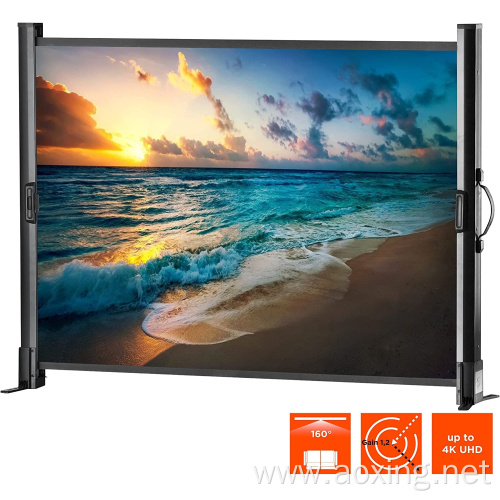 Portable Outdoor cinema screen 4K projector screen